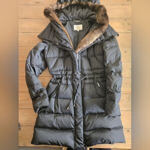 Laundry Fur Trimmed Coat